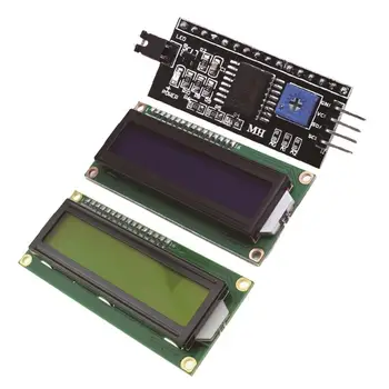 1 шт./лот ЖК-модуль Синий Зеленый экран IIC/I2C 1602 для arduino 1602 ЖК-дисплей для UNO r3 mega2560 LCD1602