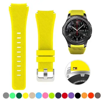 Ремешок для Samsung galaxy watch 4 46 мм 6 Gear S Frontier amazfit bip/активный браслет 20/22 мм ремешок для часов Huawei watch gt 2 /2e 42 мм