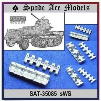 Модели Spade Ace SAT-35085 Металлическая дорожка в масштабе 1/53 для немецкой sWS