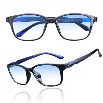 Синие Светлые Очки Ретро Очки Для Чтения Мужские HD Пресбиопические Очки Защита глаз Компьютерные Очки от + 1,0 До + 4,0 Мужские Очки