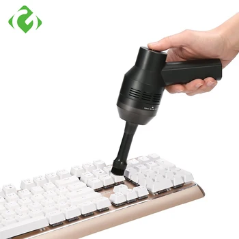 Ручная компьютерная щетка, портативная пылеулавливающая щетка для чистки клавиатуры, Мини-портативный пылесос с заряжаемой литий-батареей или USB-режимом