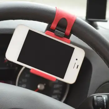 Практичная легкая подставка для телефона на руле, простая установка, держатель для телефона громкой связи для навигации