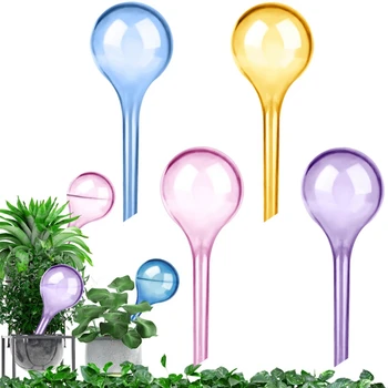18 Упаковок пластиковых шариковых самополивающихся растений, Поливатель для садовых растений, Автоматический полив цветов, Полив растений