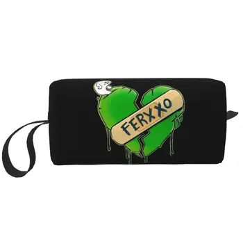 Косметичка Ferxxo Animated Feid, Большая косметичка, Мужские и женские сумки для туалетных принадлежностей с разбитым сердцем, набор Dopp