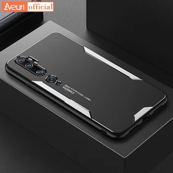 Для Xiaomi Mi 9 Note 10 Lite A3 Coque Алюминиевый Металлический Чехол Для Xiaomi Mi Note 10 Pro CC9 10 Ультра Матовая Крышка Силиконовый Чехол Для Телефона