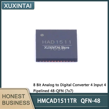 5 шт./лот Новый Оригинальный HMCAD1511TR HMCAD1511 8-битный аналого-цифровой преобразователь 4 Входа 4 Конвейерных 48-QFN (7x7)