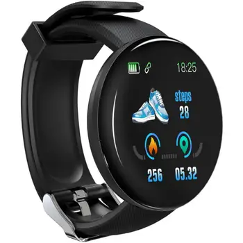 Смарт-часы Круглые, для измерения артериального давления, пульсометра, Для мужчин, Фитнес-трекер, Умные часы Android IOS, Для женщин, Спортивные Электронные Часы