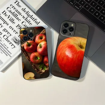 Чехол для телефона apple fruit Для iPhone 14 13 11 12 Pro 8 7 Plus X 13 Pro MAX XR XS MINI SE 2020 Черного Цвета