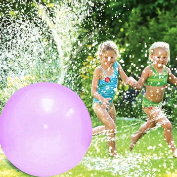 1 шт. Игра для вечеринок, эластичная игрушка для бассейнов, летний подарок, мягкий воздушный наполненный водой пузырьковый шар, наполненный водой мяч, пляжные мячи