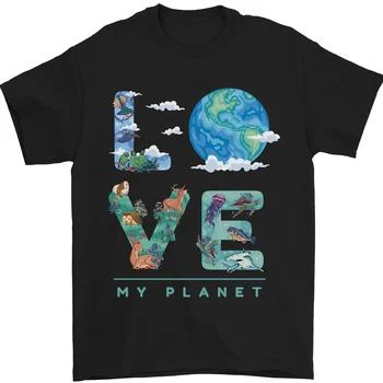 Футболка Love My Planet Climate Change Ambiente из 100% хлопка.