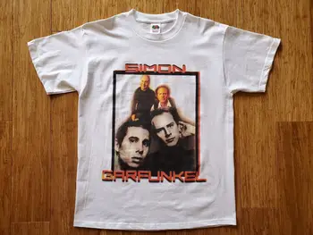 Винтажная футболка 2003 года Simon And Garfunkel Old Friends Tour Большого размера