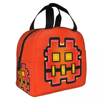 Geometry Cube Игровые изолированные сумки для ланча, термосумка, контейнер для ланча, игровой тотализатор Dash Cube, ланч-бокс, сумки для хранения продуктов на открытом воздухе