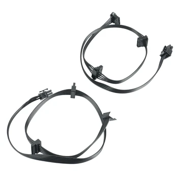 Pcie 8-контактный Кабель IDE от 1 до 3 и 8-контактный кабель SATA от 1 до 3 для Cougar CMX1200 CMX1000 CMX800 CMX700 CMX550, 50 см + 15 см + 15 см
