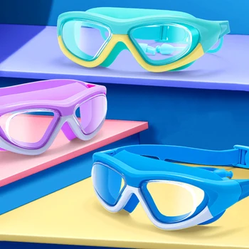 Защитные очки Для детей 6-14 Лет, Очки Для плавания, Детские Защитные Очки Для плавания 4-7 лет