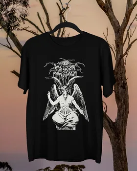 Редкая футболка Darkthrone Band с коротким рукавом, базовая черная футболка всех размеров TMA370