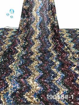 Небесно-голубая Кружевная ткань из французского тюля 2020 г. Кружевная ткань из Африканской сетки с пушистыми перьями Высококачественная Вышивка Кружева для свадьбы