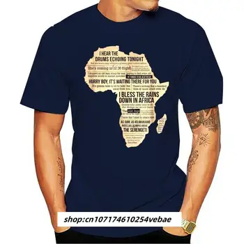 Kaus Katun Tren Mode Beli Kaus Afrika Memberkati Hujan Afrika Pada Toto Kaus Pria Kualitas Tinggi Mode Musim Panas