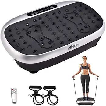 Тренажер Vibration Plate - вибрационная платформа для фитнеса всего тела, оборудование для тренировок дома и в путешествиях, для похудения, для похудения
