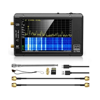 Ультраспектральный Анализатор, 4,0-дюймовый Генератор сигналов малой частоты от 100 кГц до 5,3 ГГц 2-в-1 от 100 кГц до 800 МГц