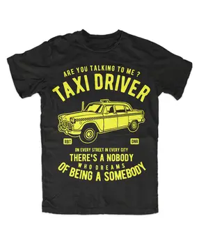 Футболка премиум-класса Taxi Driver Cult Retro De Niro You Talking to Me Psycho