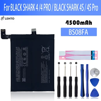 100% аккумулятор Большой емкости BS08FA ДЛЯ Мобильного Телефона BLACK SHARK 4 /4S/4S pro/4 pro С Высокой Заменой Аккумуляторов Bateria