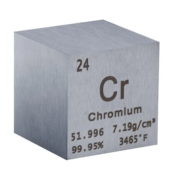 Металл толщиной 1 дюйм (около 2,5 см), элементы высокой плотности-куб из чистого металла, используется в серии Elements Материалы для лабораторных экспериментов, долговечные
