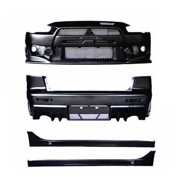 Полный комплект обвесов для автомобильных бамперов типа Lancer EX Upgrade FQ400 2009-2015 годов выпуска