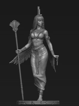 1/24 древняя подставка женщина-воин, фигурка из смолы, наборы моделей, миниатюрный ГК в разобранном виде, неокрашенный