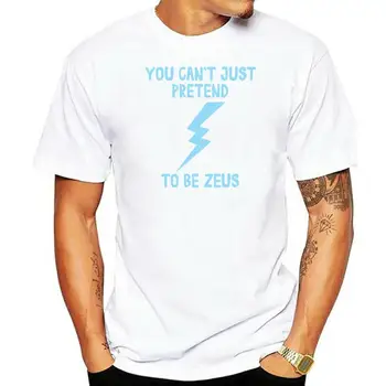 2022 Модная Мужская футболка Zeus God Из Греческой мифологии Thunder Bolt Графическая футболка