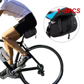 1 ~ 5ШТ Нейлоновая сумка для велосипедного седла Водонепроницаемое Сиденье для хранения горного велосипеда Задняя сумка для инструментов Сумка для езды на велосипеде MTB