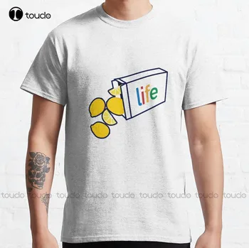 Хорошо, когда жизнь дарит тебе лимоны! Классическая футболка, Милые футболки для девочек, изготовленная на заказ футболка Aldult Teen Унисекс с цифровой печатью