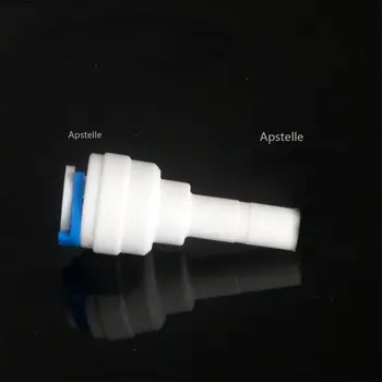 Фитинг для пластиковой трубы RO Water, прямое наружное соединение шланга, Быстроразъемная система обратного Осмоса для аквариума