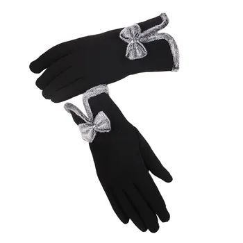 Женские модные Зимние теплые перчатки с полными пальцами, лыжные ветровые перчатки, модные вязаные перчатки с сенсорным экраном, Guantes Invierno Hombre
