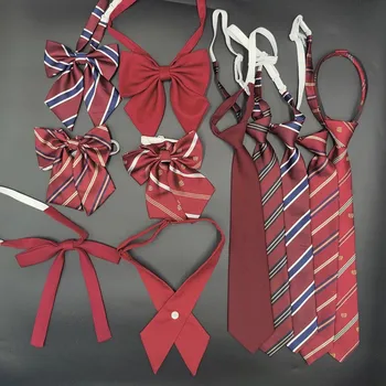 Галстуки в японском стиле в красную полоску, женские выпускные фотографии, коричневая мужская одежда для холостяков, галстук-бабочка